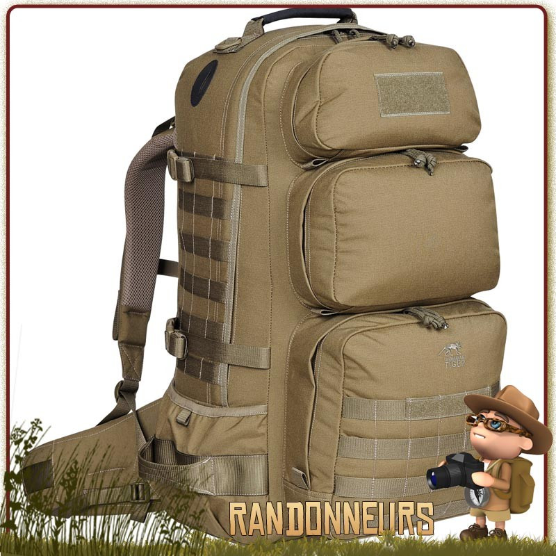 Le sac dos tactique militaire Trooper Pack Tasmnian Tiger vous sera utile en randonnée bushcraft Le sac dos tactique militaire Trooper Pack Tasmnian Tiger vous sera utile en randonnée bushcraft